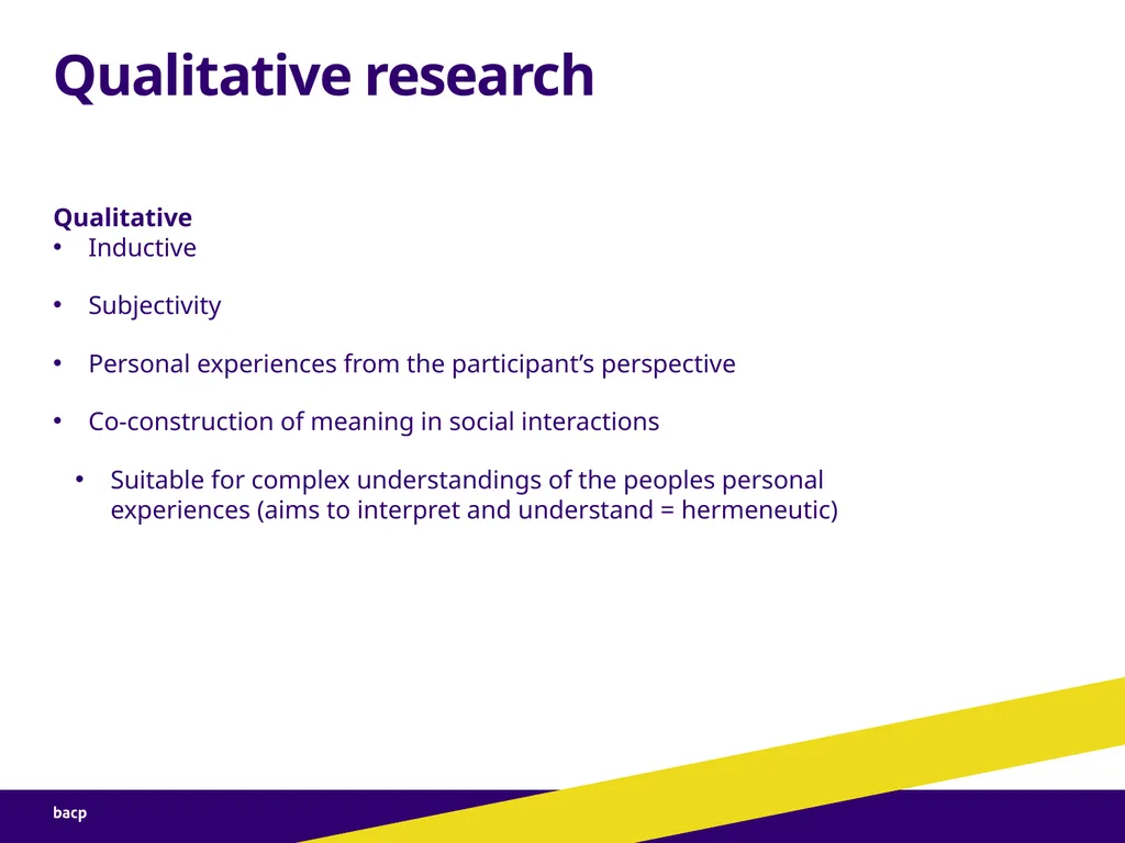The value of qualitative research online: Men’s - slide 3 of 18