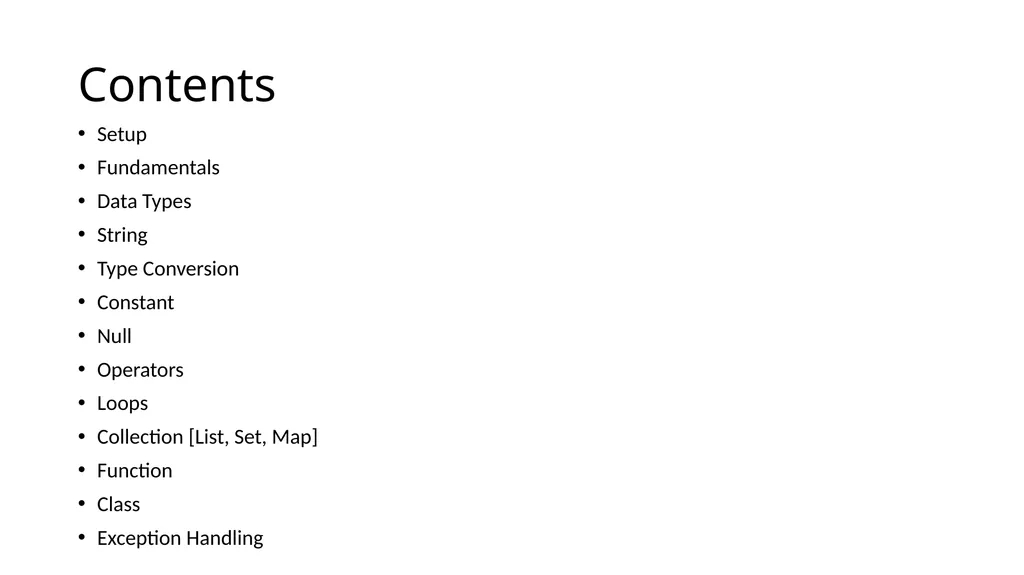 Dart & Flutter App Development DART PROGRAMMING - slide 3 of 57