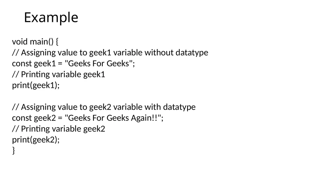 Dart & Flutter App Development DART PROGRAMMING - slide 34 of 57