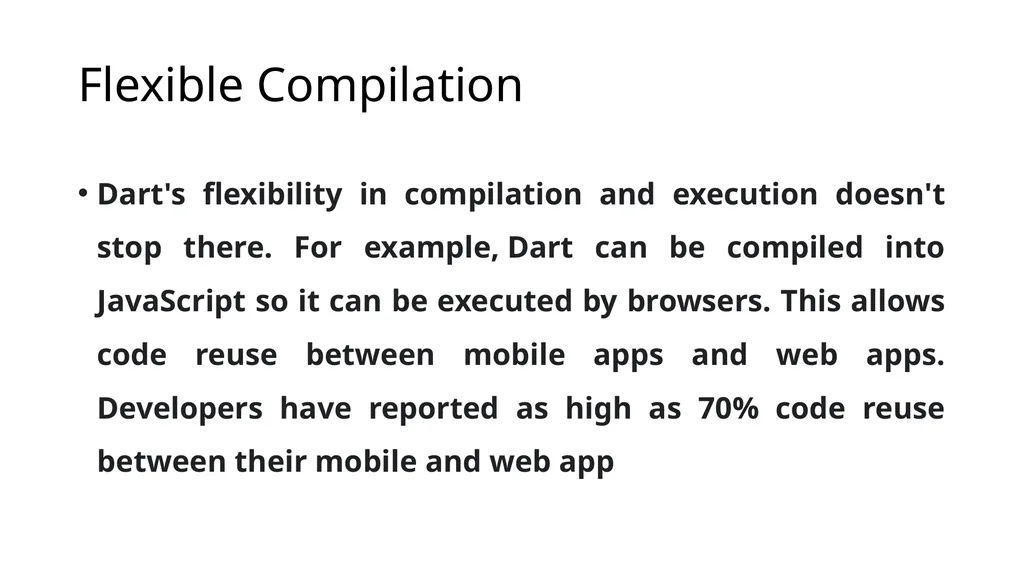 Dart & Flutter App Development DART PROGRAMMING - slide 16 of 57