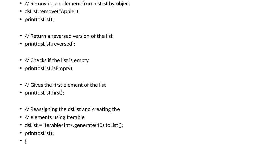 Dart & Flutter App Development DART PROGRAMMING - slide 53 of 57