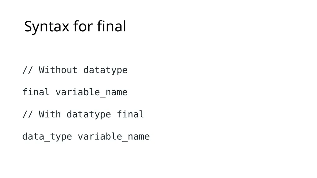 Dart & Flutter App Development DART PROGRAMMING - slide 31 of 57