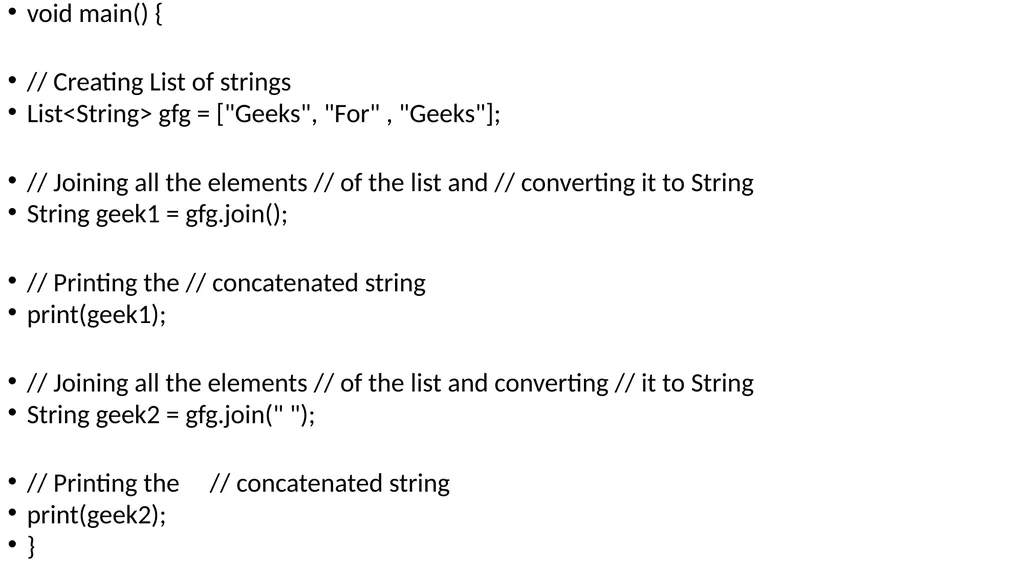 Dart & Flutter App Development DART PROGRAMMING - slide 38 of 57