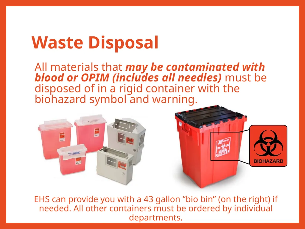 Bloodborne Pathogens Training Please view this - slide 17 of 20