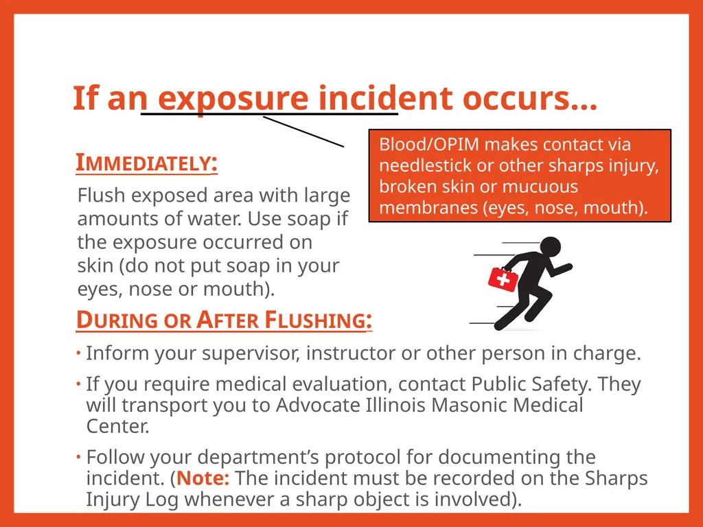 Bloodborne Pathogens Training Please view this - slide 19 of 20
