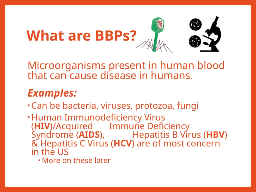 Bloodborne Pathogens Training Please view this - slide 6 of 20