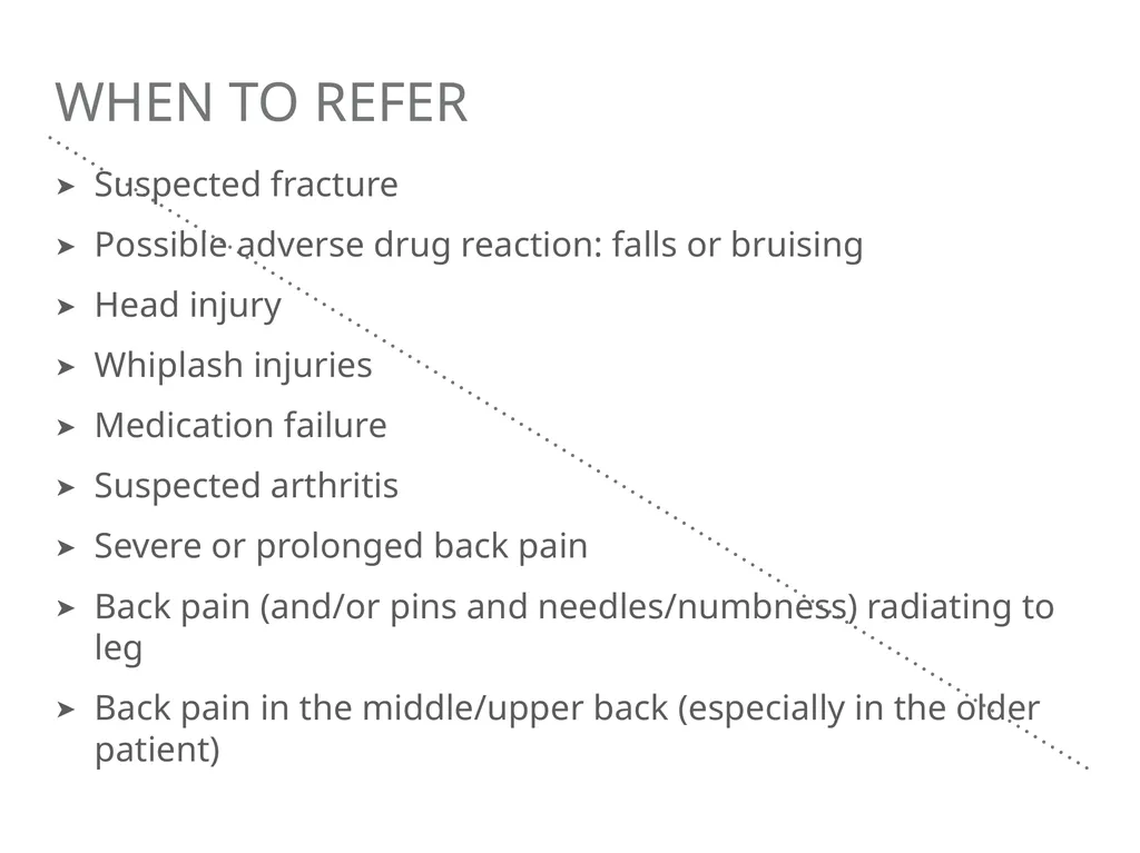Mucoskeletal problems What you need to know Age - slide 14 of 26