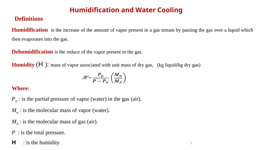 Unit operation (I) 1 Department of Chemical and - slide 3 of 16
