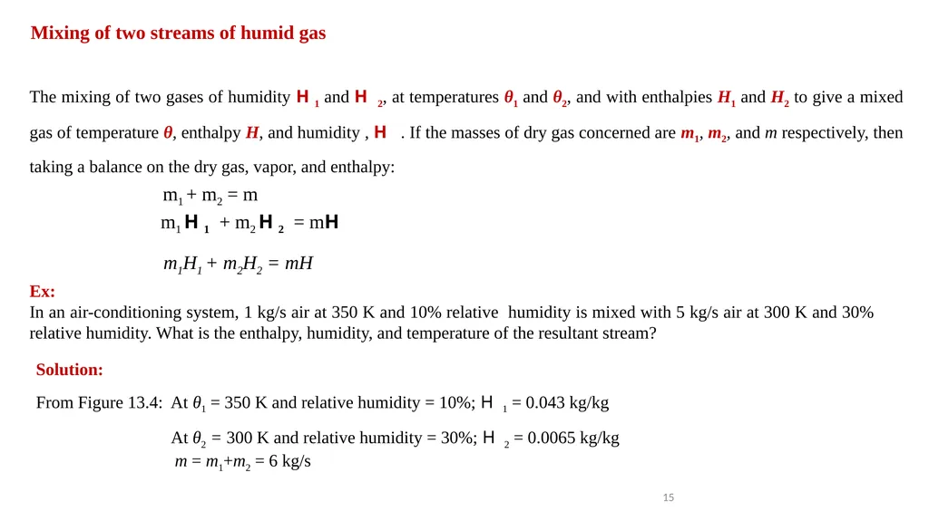 Unit operation (I) 1 Department of Chemical and - slide 15 of 16