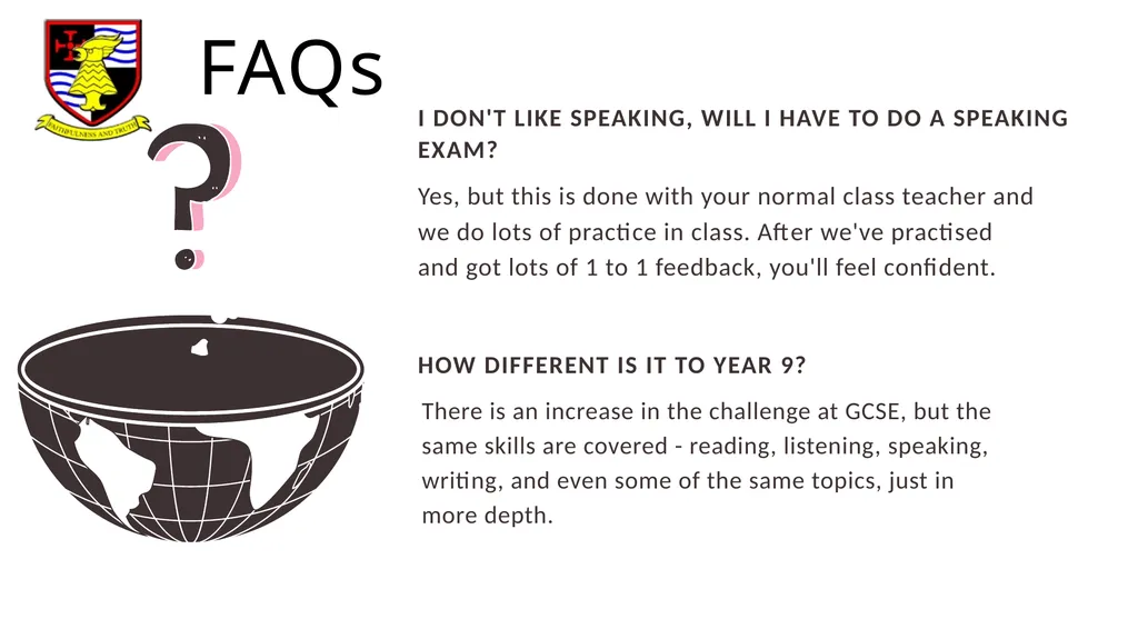 GCSE Spanish AQA Specification Better - slide 9 of 12