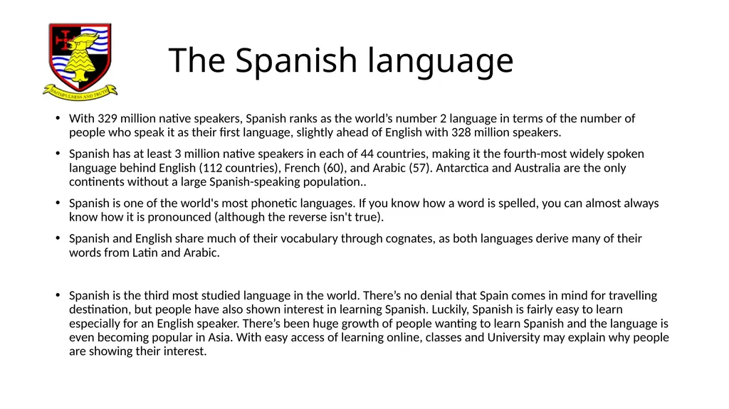 GCSE Spanish AQA Specification Better - slide 4 of 12