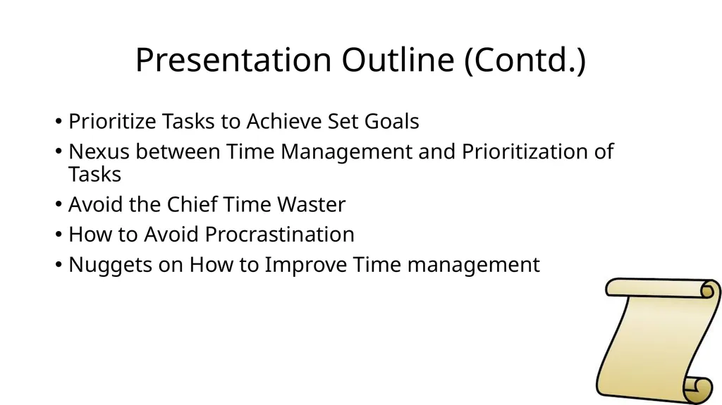 Time Management BY: Dr. Seun Ebiesuwa, Lecturer, - slide 3 of 17