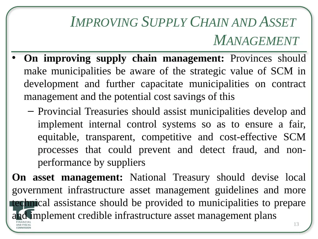 Back to Basics and Challenges to the Financial - slide 13 of 23