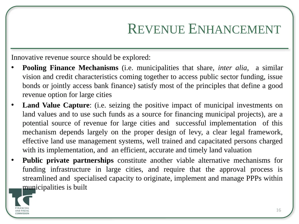 Back to Basics and Challenges to the Financial - slide 16 of 23