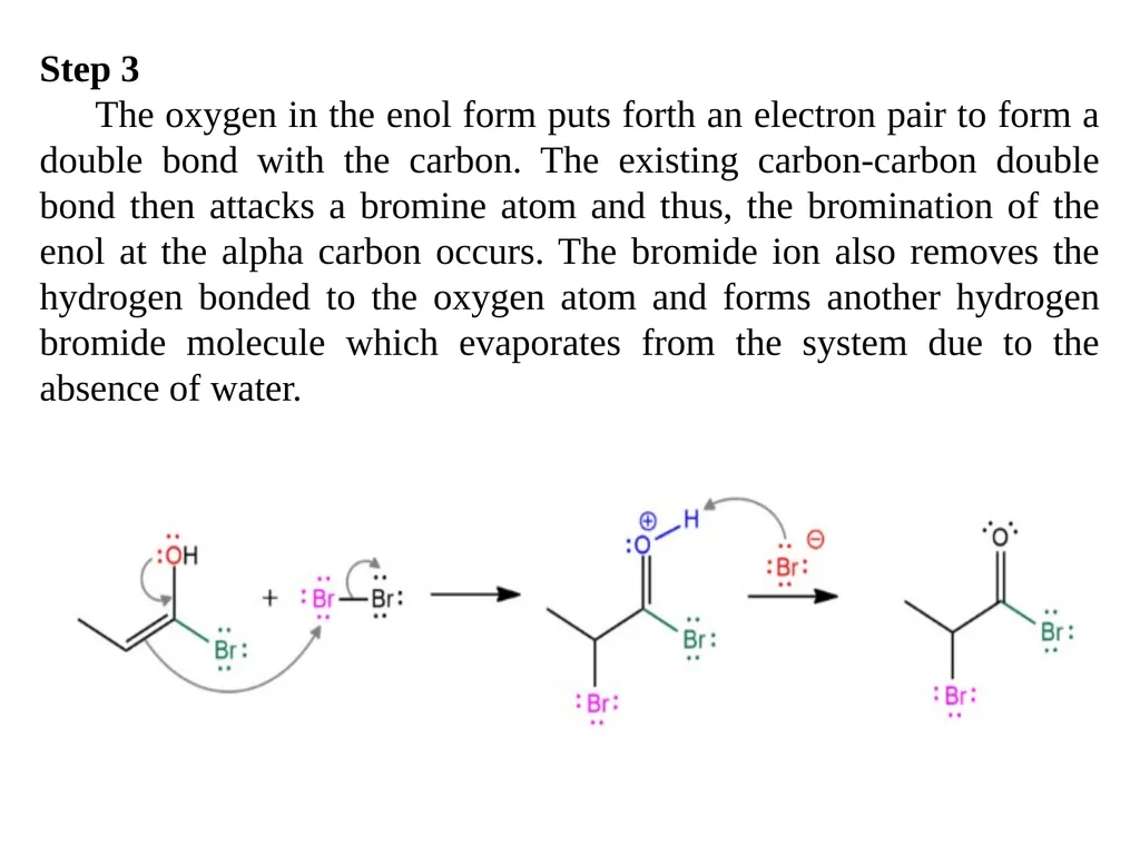 Hell Volhard Zelinsky Reaction Mechanism Hell - slide 7 of 8