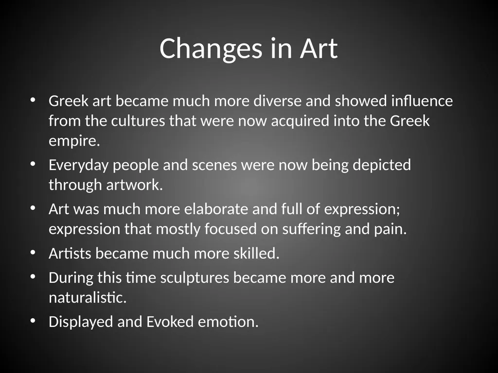 The Transition from the Classical period to the - slide 12 of 23