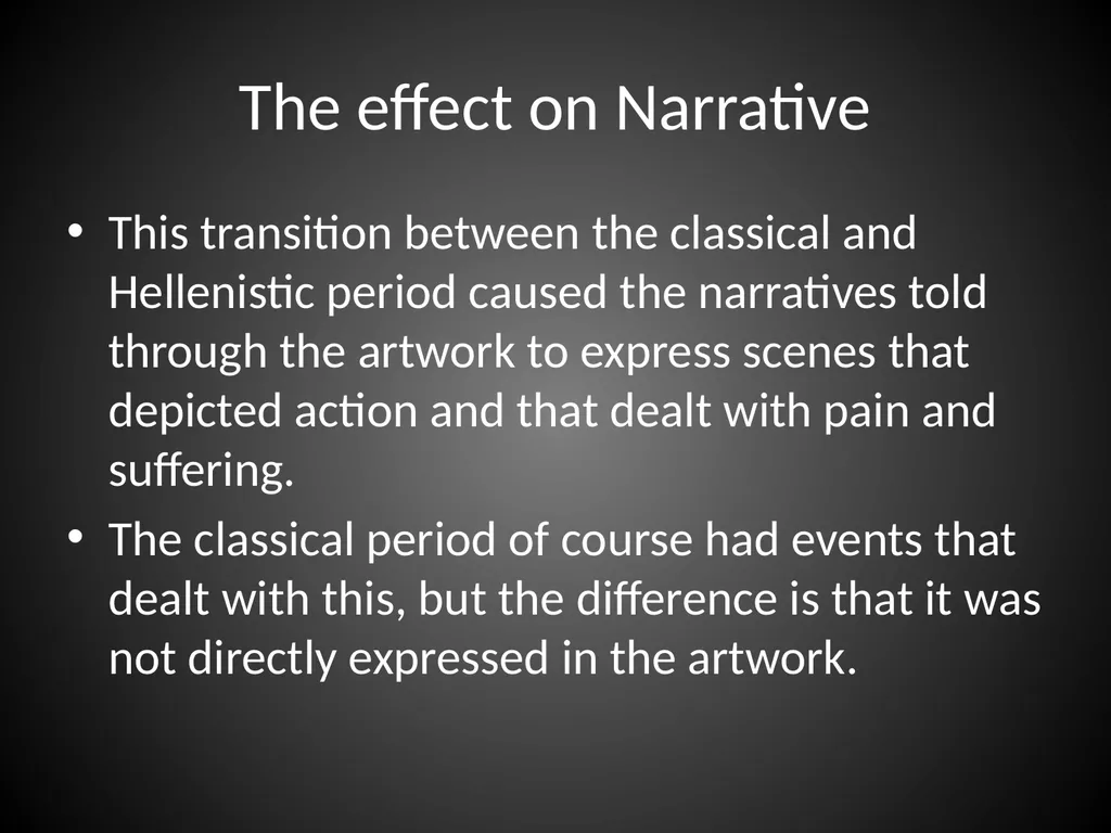 The Transition from the Classical period to the - slide 23 of 23
