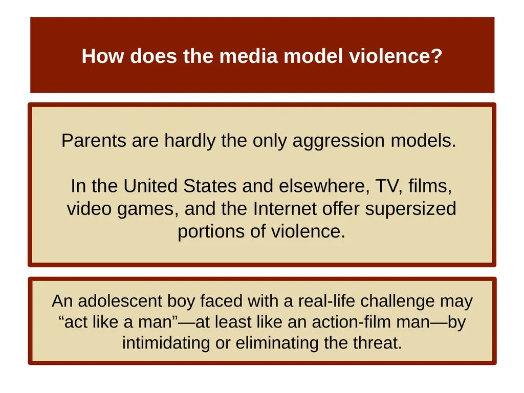 Unit 14 Social Psychology Module 78 Aggression - slide 19 of 28