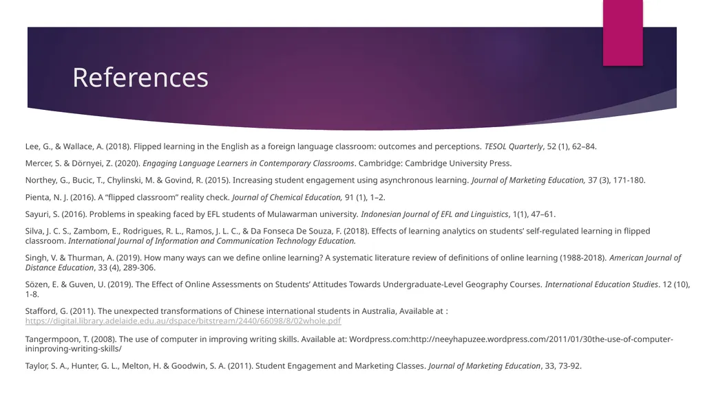 Students’ Perceptions on the Use of Google - slide 24 of 25