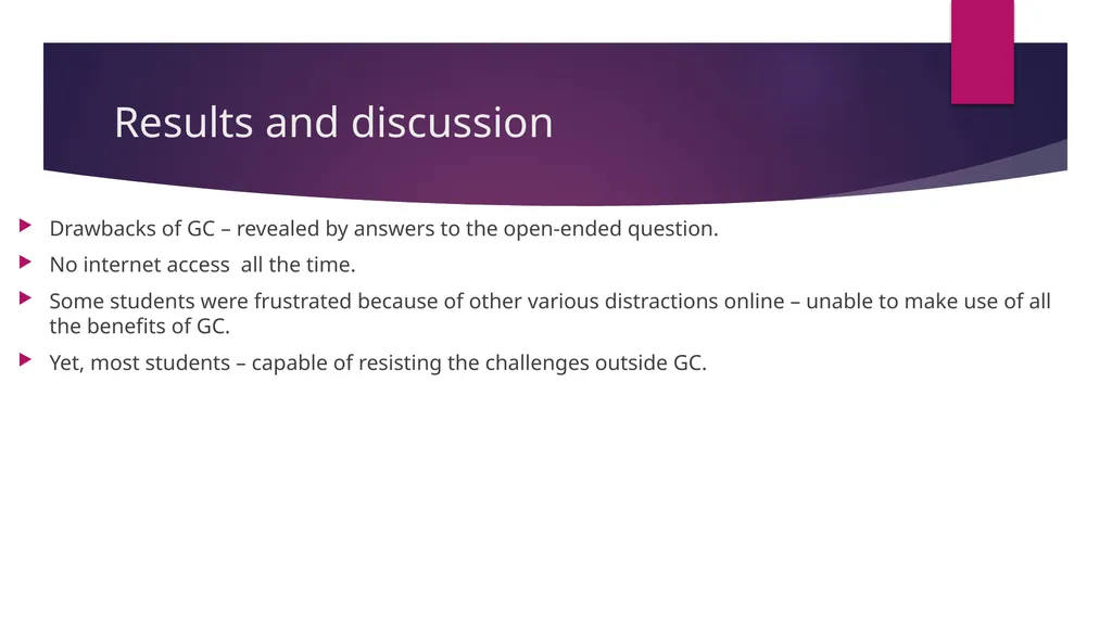 Students’ Perceptions on the Use of Google - slide 13 of 25