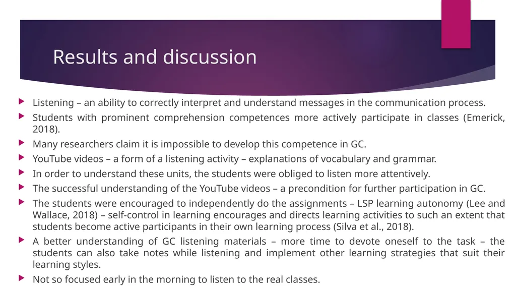 Students’ Perceptions on the Use of Google - slide 19 of 25