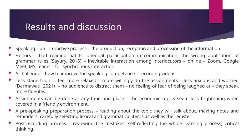 Students’ Perceptions on the Use of Google - slide 21 of 25