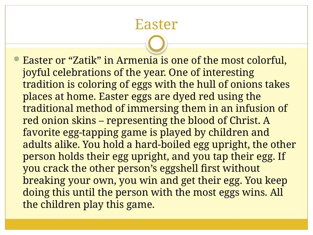 Presentation Easter in Armenia Easter Easter or - slide 2 of 8