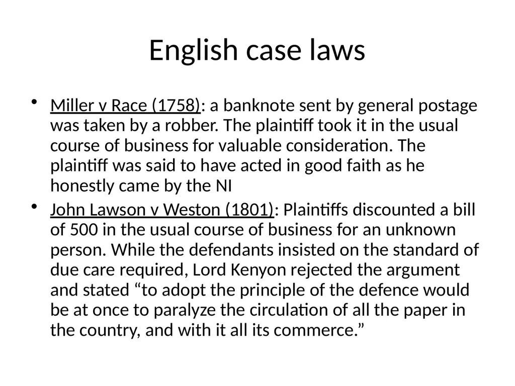 INDIAN & ENGLISH LAW COMPARED -Carishma Singh - slide 9 of 11