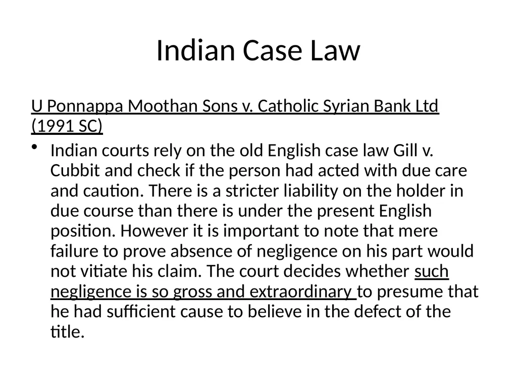 INDIAN & ENGLISH LAW COMPARED -Carishma Singh - slide 11 of 11