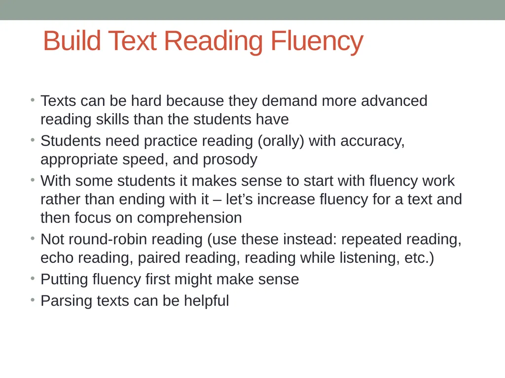 Doing Away with the Instructional Level Timothy - slide 23 of 79