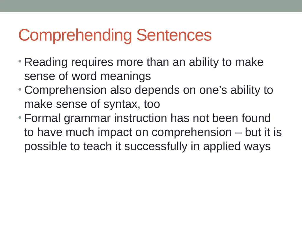 Doing Away with the Instructional Level Timothy - slide 33 of 79