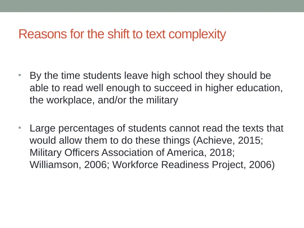 Doing Away with the Instructional Level Timothy - slide 2 of 79