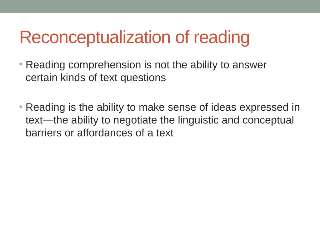 Doing Away with the Instructional Level Timothy - slide 4 of 79