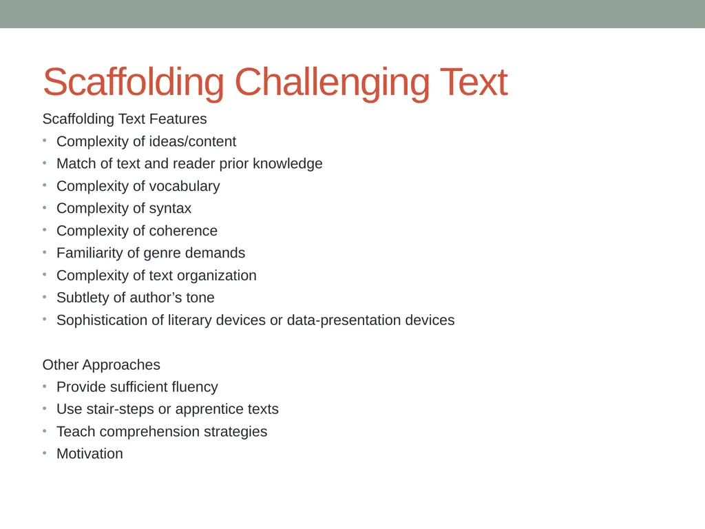 Doing Away with the Instructional Level Timothy - slide 22 of 79