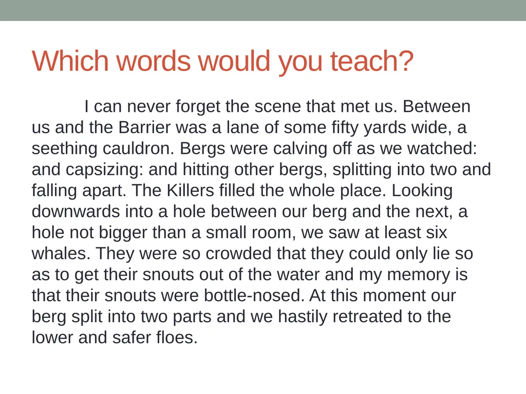 Doing Away with the Instructional Level Timothy - slide 31 of 79
