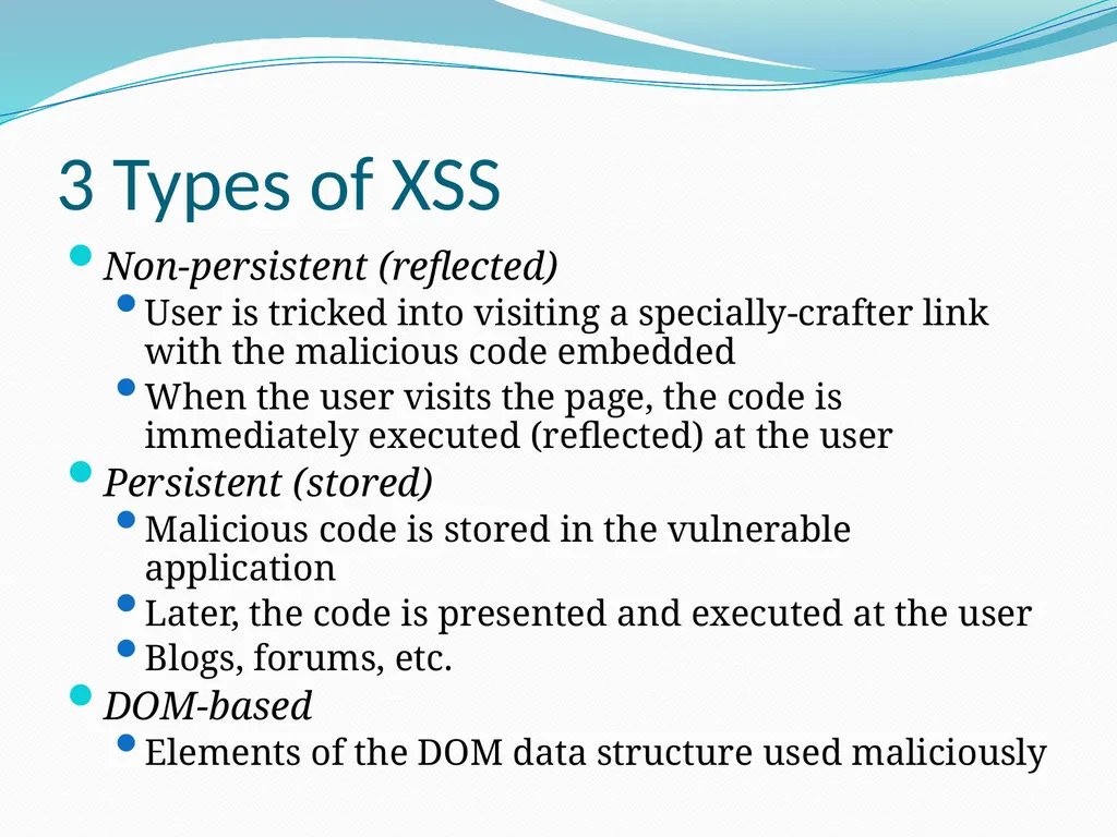 Vulnerability Analysis of Web-Based Applications - slide 29 of 63