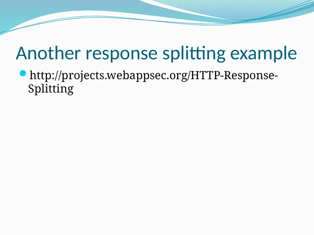 Vulnerability Analysis of Web-Based Applications - slide 39 of 63
