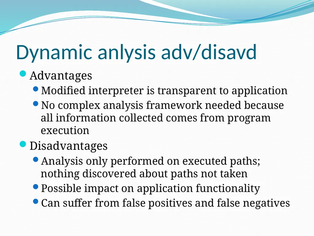 Vulnerability Analysis of Web-Based Applications - slide 61 of 63