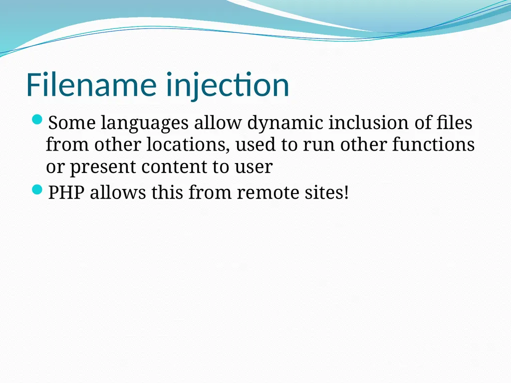 Vulnerability Analysis of Web-Based Applications - slide 26 of 63