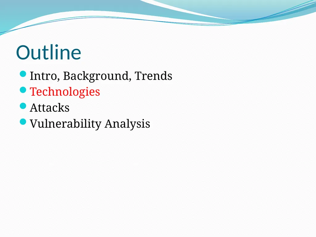 Vulnerability Analysis of Web-Based Applications - slide 12 of 63