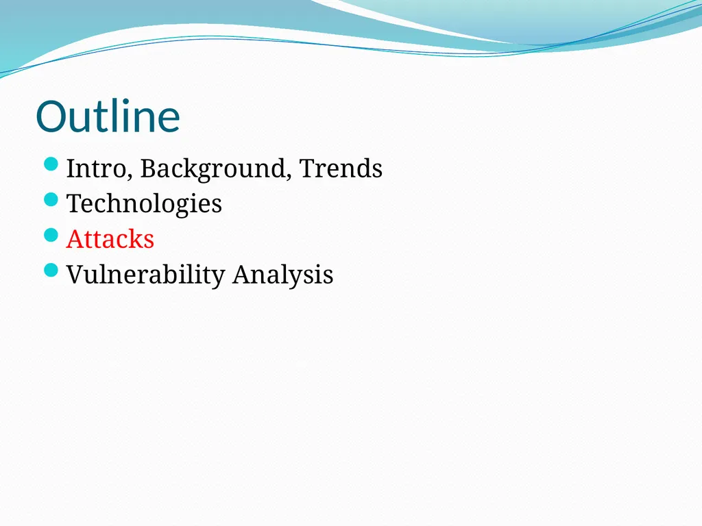 Vulnerability Analysis of Web-Based Applications - slide 21 of 63