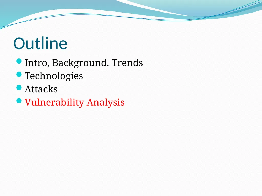 Vulnerability Analysis of Web-Based Applications - slide 40 of 63