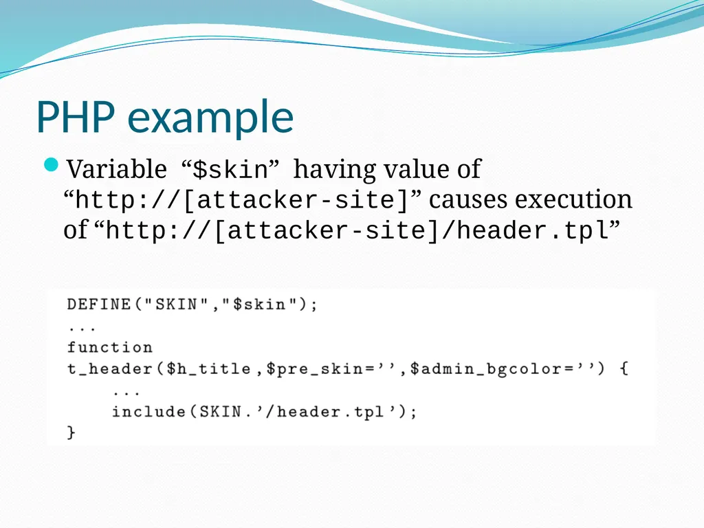Vulnerability Analysis of Web-Based Applications - slide 27 of 63
