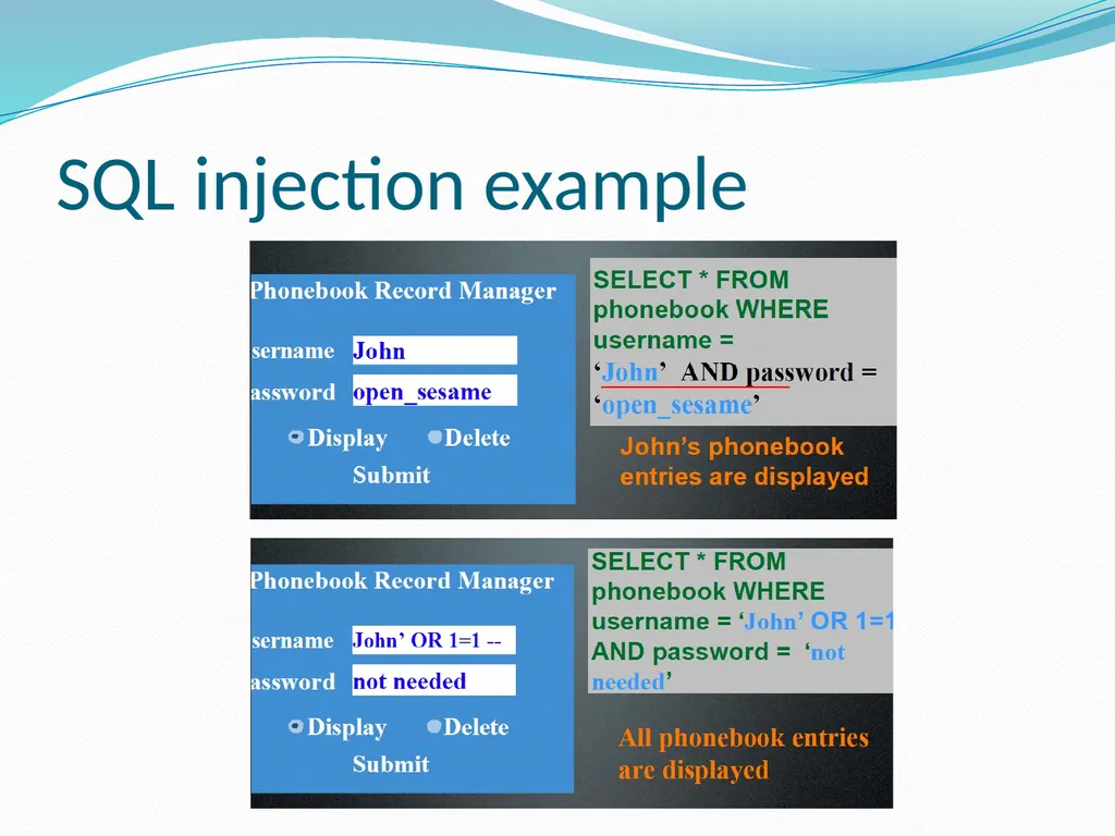 Vulnerability Analysis of Web-Based Applications - slide 34 of 63