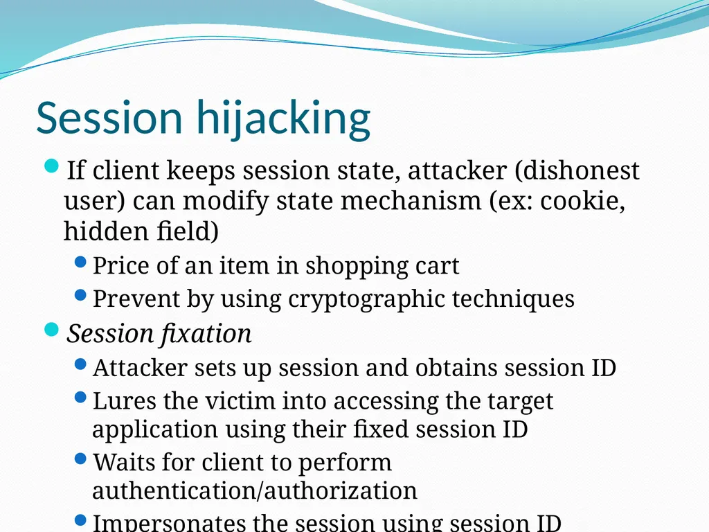 Vulnerability Analysis of Web-Based Applications - slide 36 of 63
