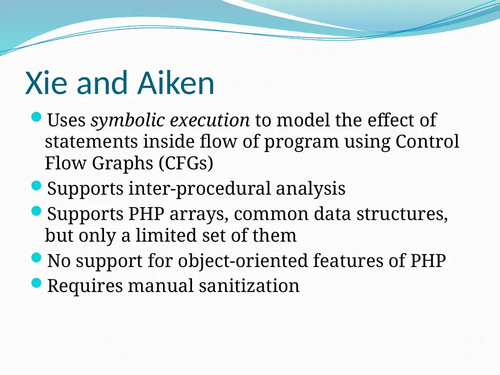 Vulnerability Analysis of Web-Based Applications - slide 52 of 63