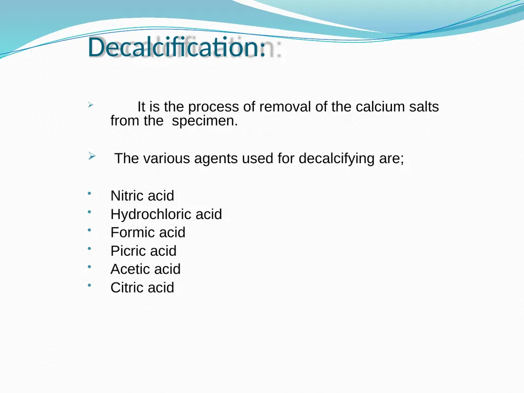 Tissue Processing Dr. Rucha Gore HISTOLOGY : It is - slide 20 of 50