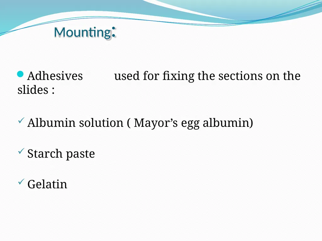 Tissue Processing Dr. Rucha Gore HISTOLOGY : It is - slide 42 of 50