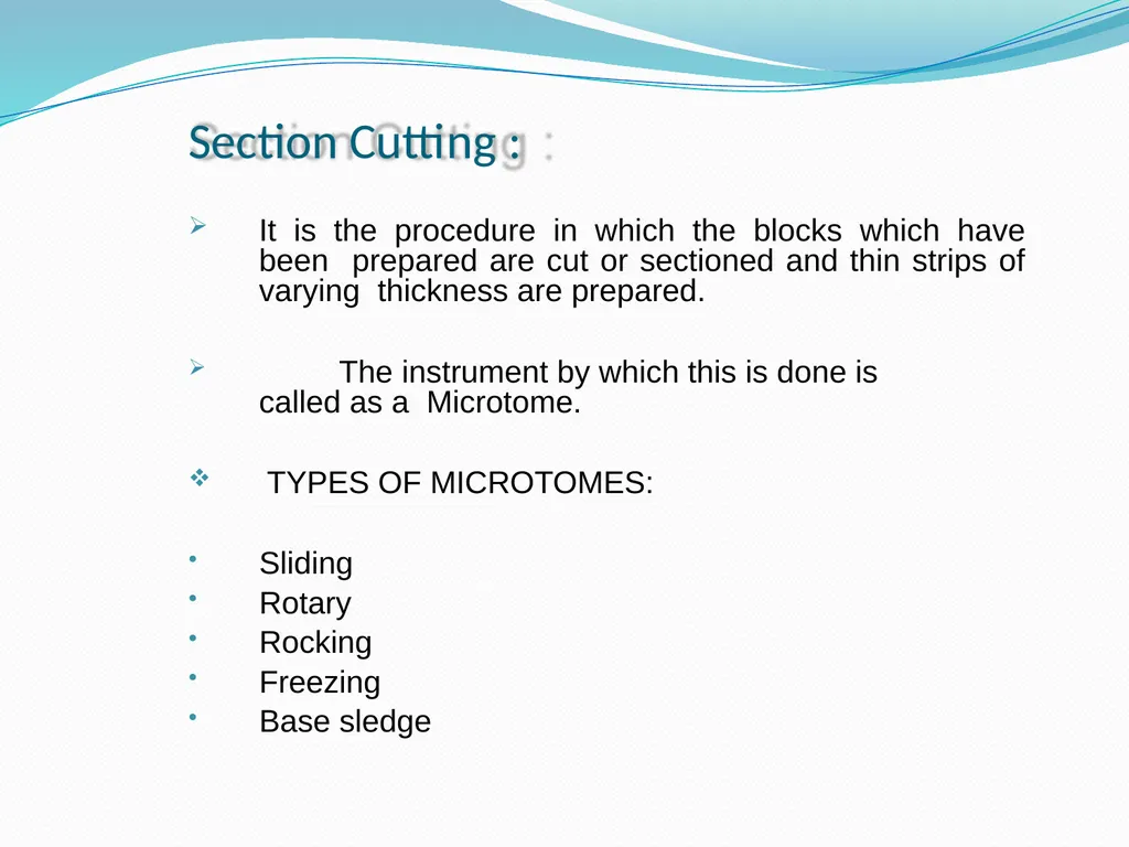 Tissue Processing Dr. Rucha Gore HISTOLOGY : It is - slide 31 of 50