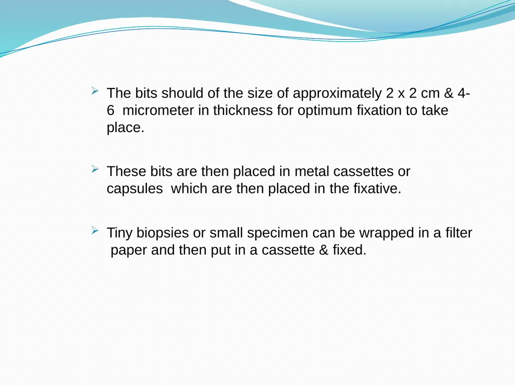 Tissue Processing Dr. Rucha Gore HISTOLOGY : It is - slide 12 of 50